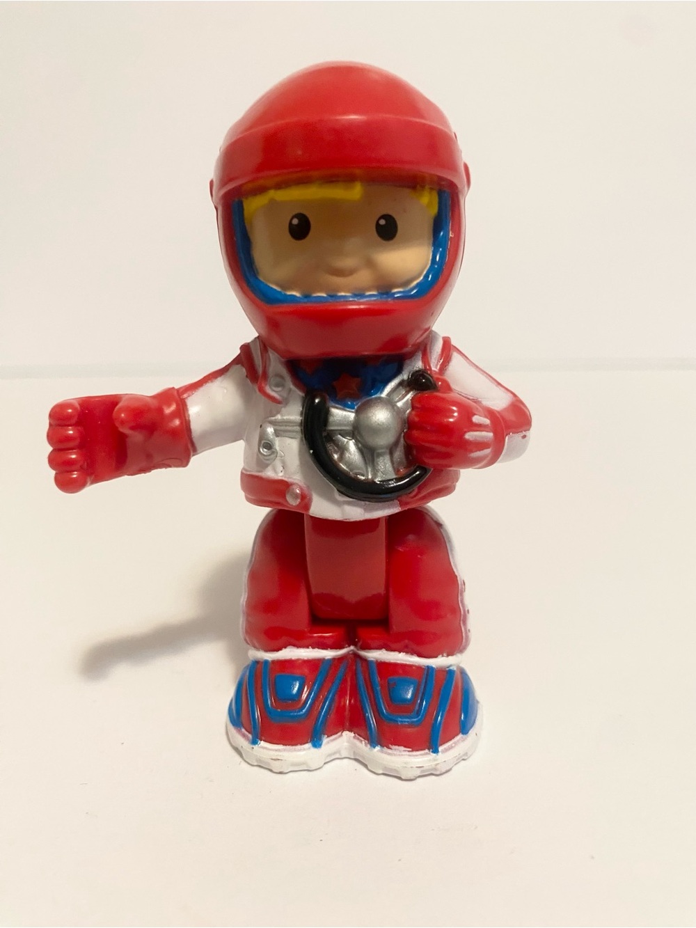 Little People Bendable Race Car Driver Vintage Fisher Price Toy  4/$20 🛑